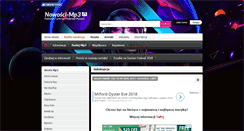 Desktop Screenshot of nowosci-mp3.pl
